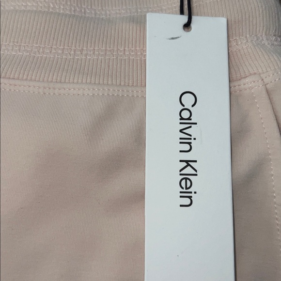 Calvin Klein Logo Jogger Pants, Blush, Size: Large - Picture 10 of 11
